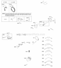 Alternator Ignition Diagram and Parts List for 212312-0100-E9  Briggs and Stratton Engine